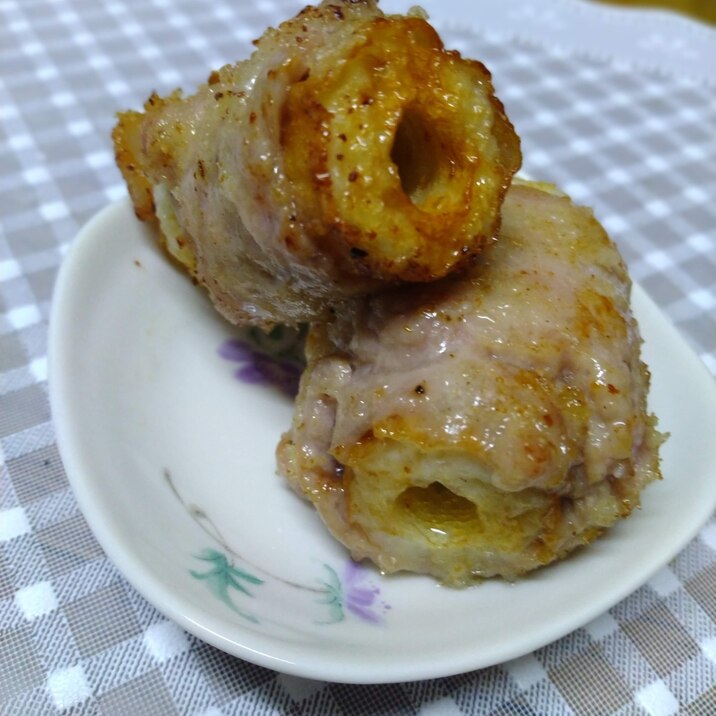 子供が喜ぶ ちくわに豚巻きでボリュームアップ レシピ 作り方 By Hana 41 楽天レシピ